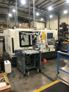 ProFeeder Collaborative Robot with DMG CNC Lathe